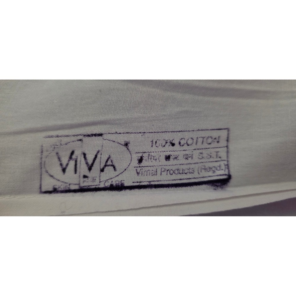 Viva 100% Cotton Scalloped Hem Skirt Drawstring Waist A-Line Petticoat Cottage